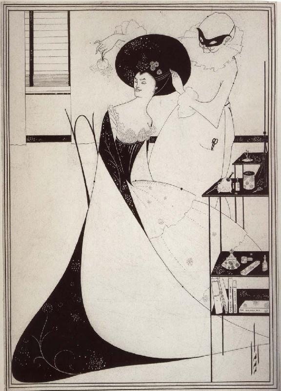 Aubrey Beardsley The Toilet of Salome oil painting picture